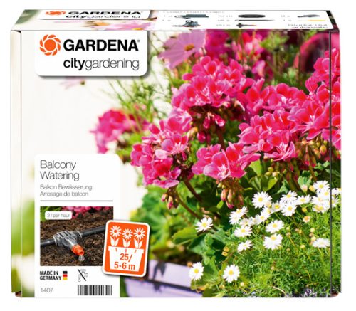 city gardening Önműködőerkélyláda öntözés