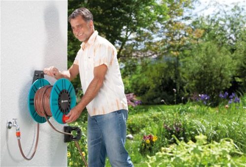 Classic Fali tömlődob 60tömlővezető görgővel