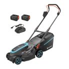 PowerMax 37/36V P4A Akkumulátoros fűnyíró akkumulátorral