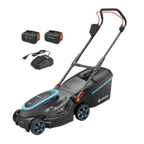 PowerMax 37/36V P4A Akkumulátoros fűnyíró akkumulátorral