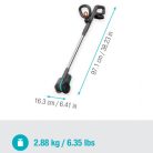 EasyWeed Akkumulátoros fugatisztító 1800/18V P4A akkumulátorral