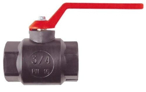 Golyós csap BB5/4" fagyálló Piros
