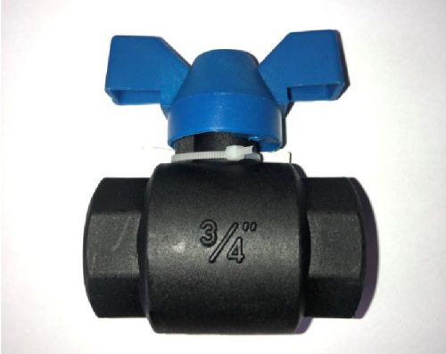 Szelep BB3/4", Fagyálló Kék