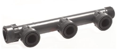 Szelepelosztó 4xB1" hollandi PVC